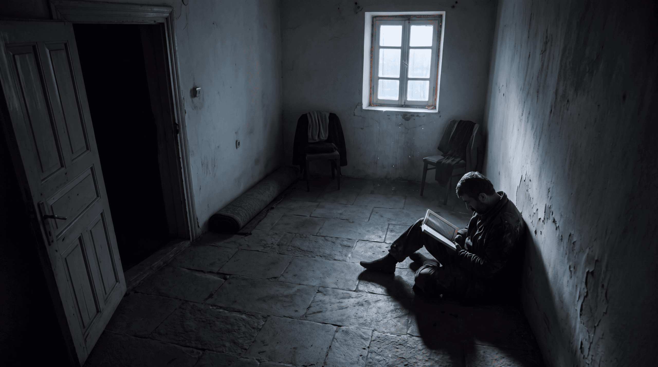 بيت غازي عنتاب المسكون - رجل يقرأ القرآن حتى طلوع الفجر