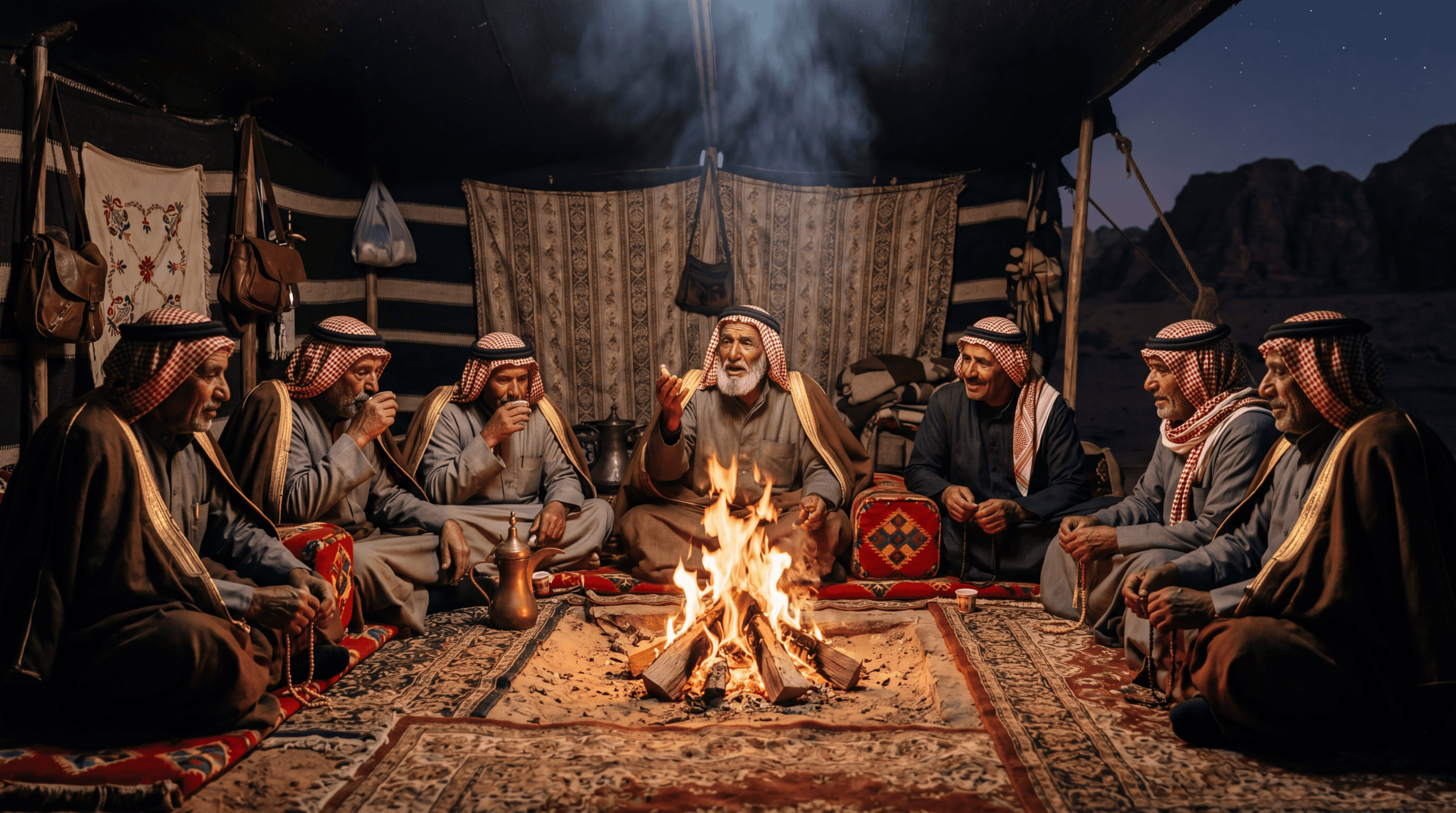 حكايات شعبية عن الجن قبل الإسلام في المجالس العربية