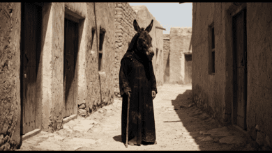 حمارة القايلة كائن خرافي يظهر وقت الظهيرة في زقاق قديم